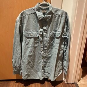 LL Bean button up